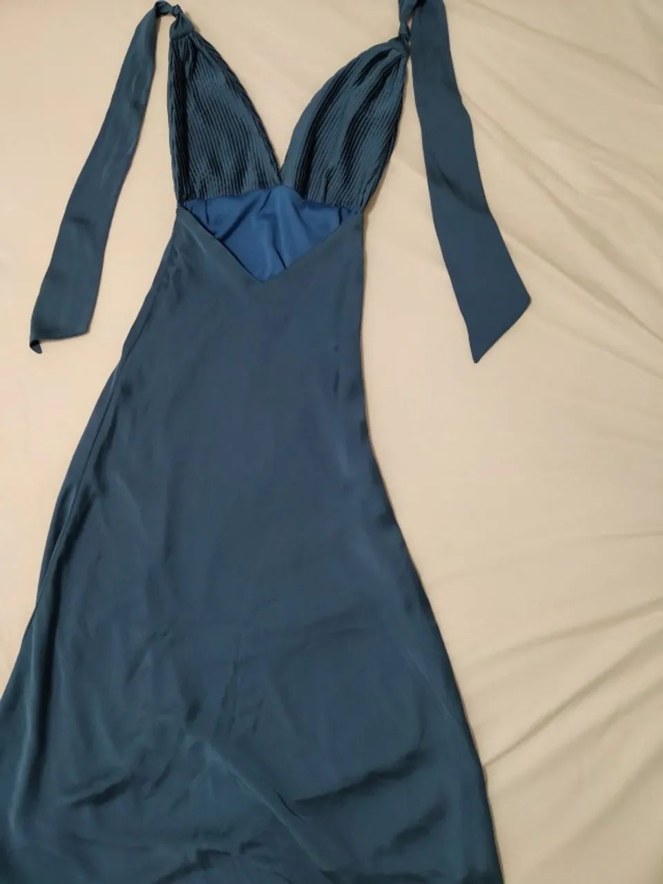 Vestido de festa longo azul - Foto 2