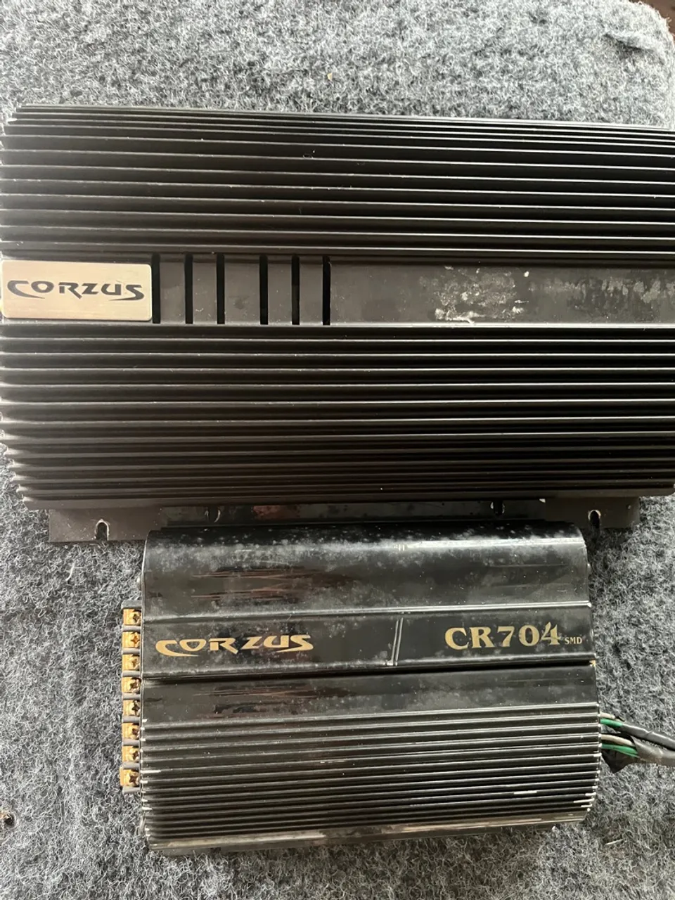 2 Amplificador Corzus CR704 SMD 4 Canais