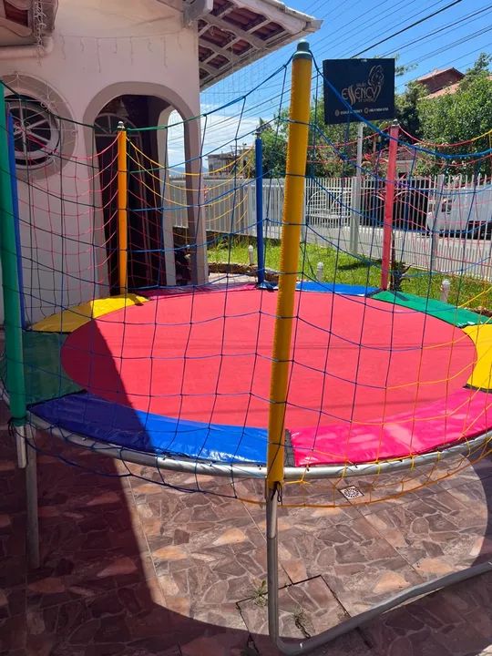 Trampolím para crianças - Diversão garantida!