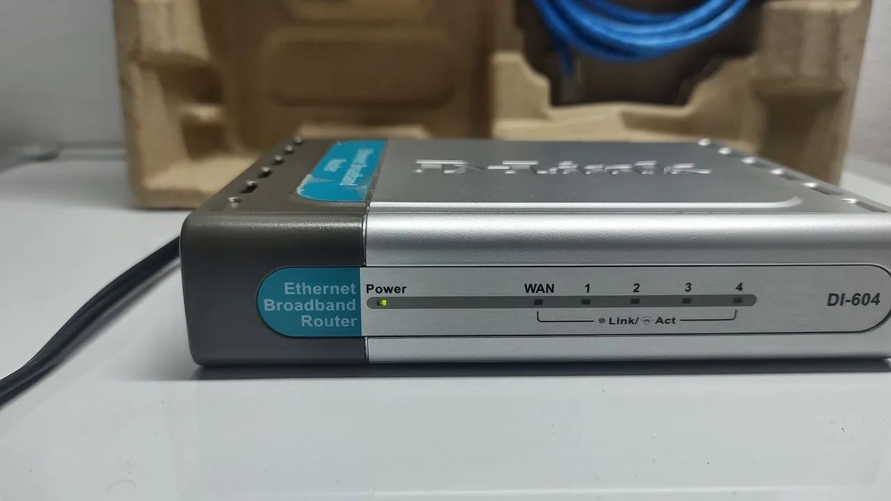 Roteador D-Link Express EtherNetwork DI-604 4 Portas - Foto 4