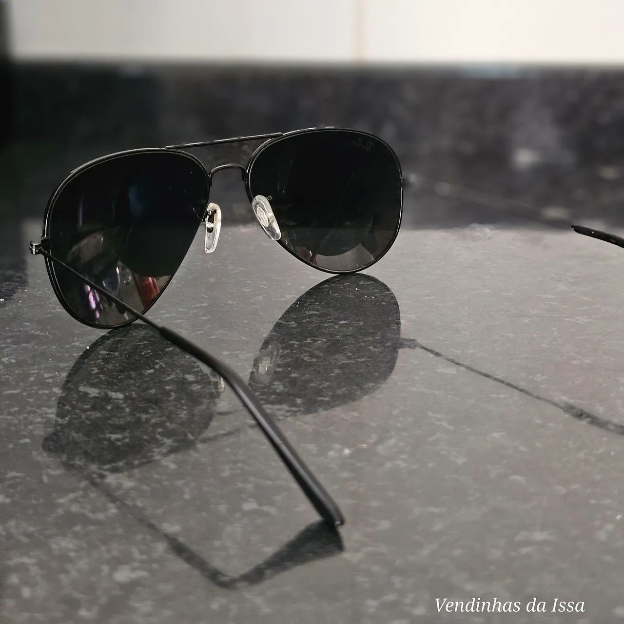 Óculos De Sol Ray Ban Aviator Large Metal   - Foto 3