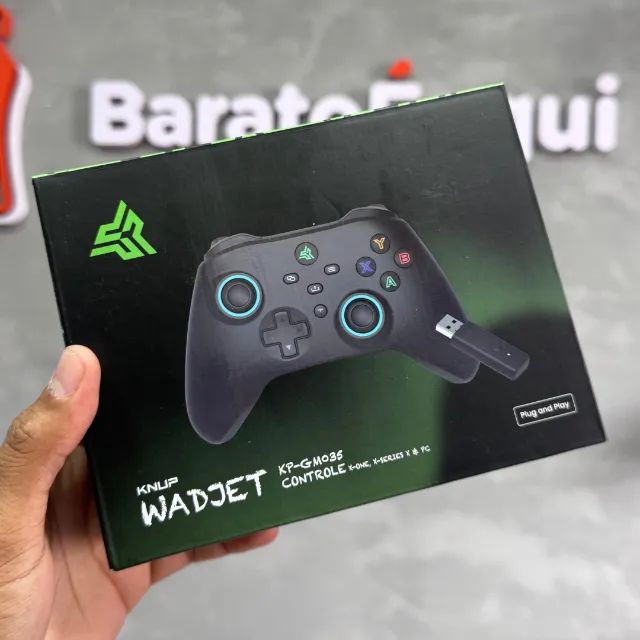 Controle Joystick Sem Fio Compatível com Xbox One, Xbox Series X|S e PC Knup KP-GM035