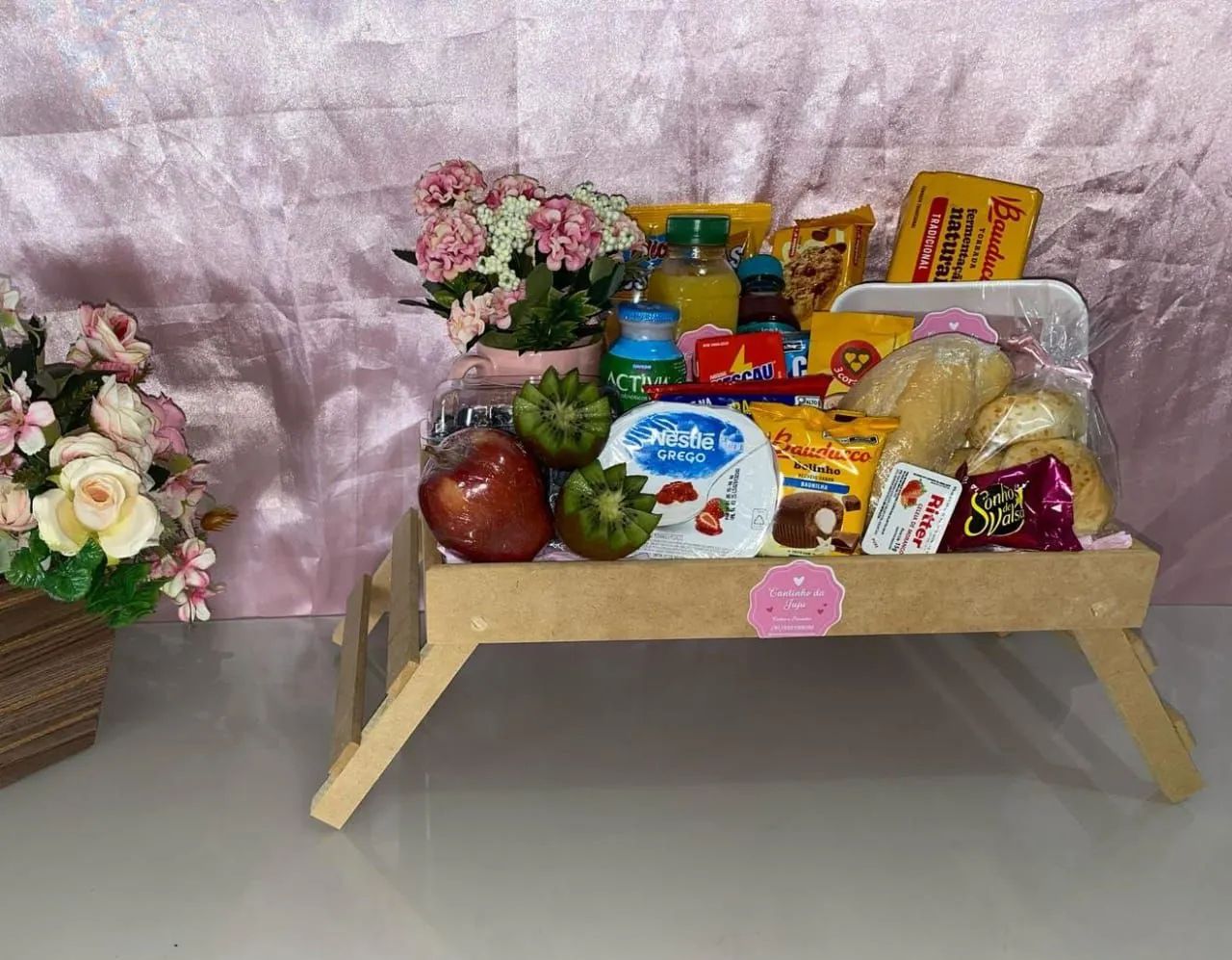 Cesta de café da manhã 