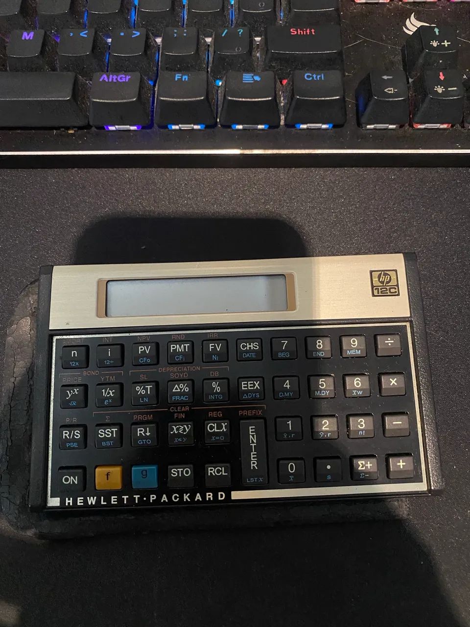 HP 12C calculator64312425453698120