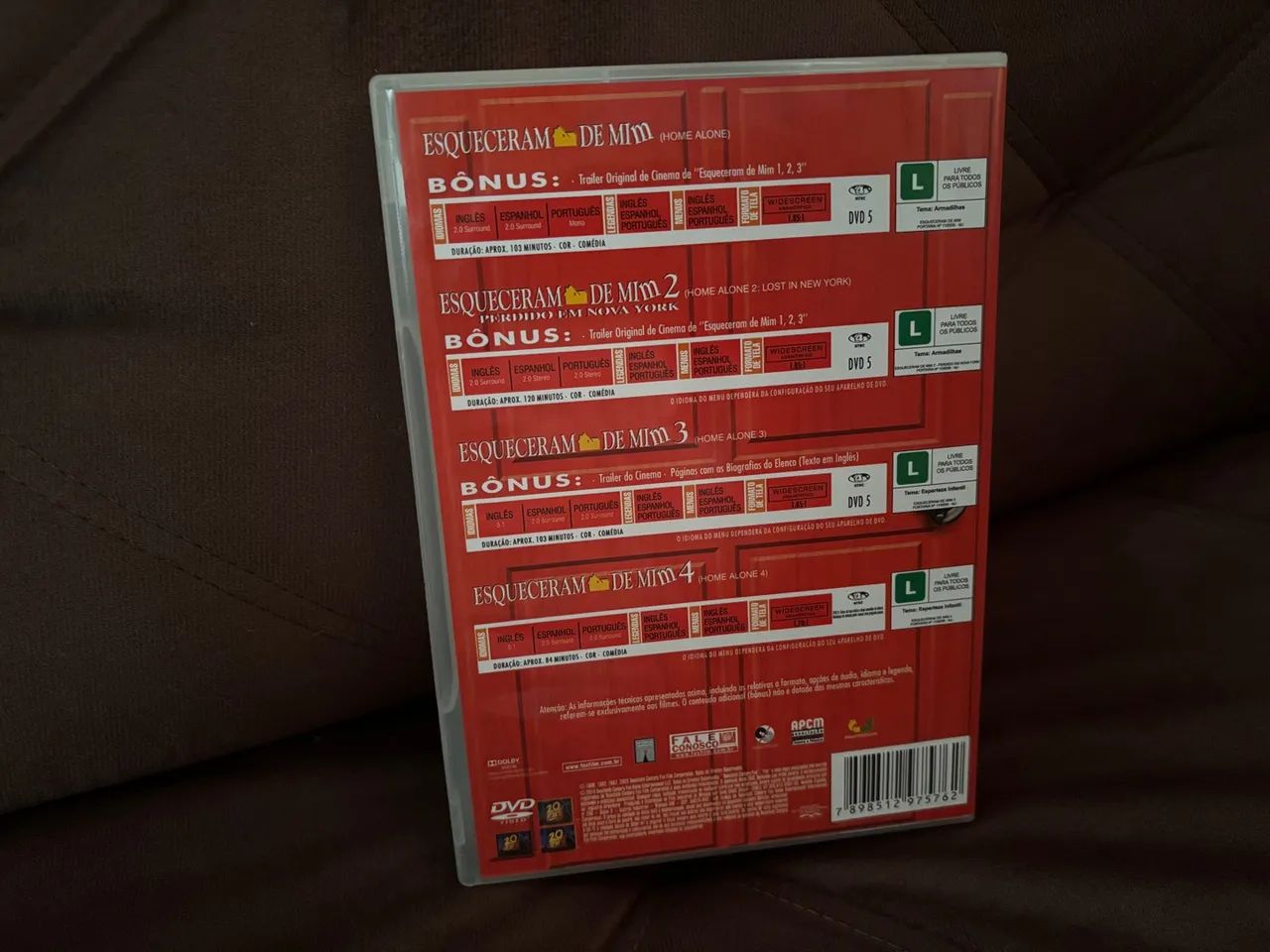 DVD - Esqueceram de Mim - Coleção Completa - Foto 2