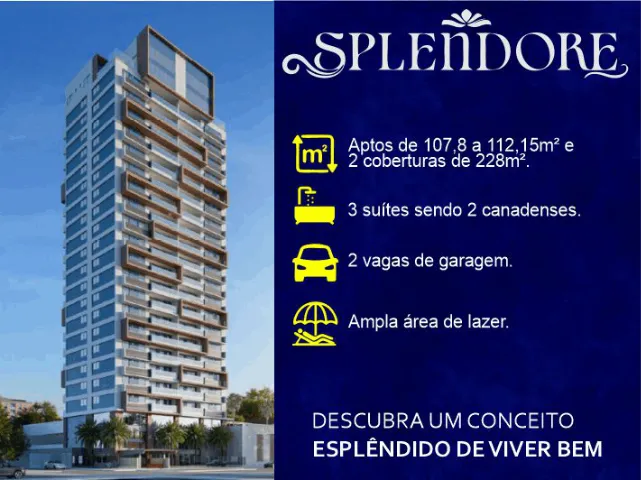 Parauapebas. SPLENDORE. 3 suítes sendo 2 canadenses. 2 Vagas. G.A 008