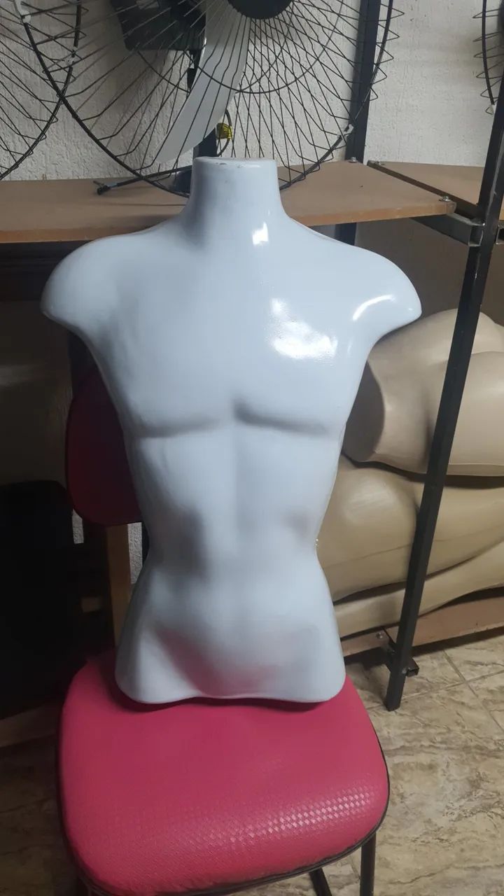 Manequim Masculino Branco - Foto 2