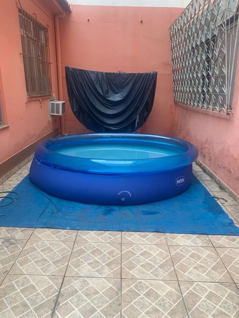 Piscina Inflável Mor 3400 Litros + Lona + Capa protetora - Foto 5
