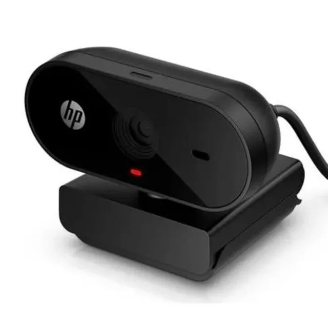 Webcam HP 320 FHD, 5MP, USB-A, Preto - Foto 3