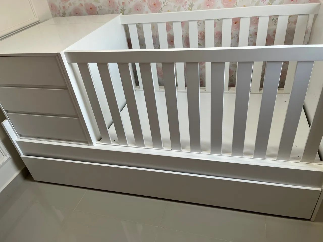 Berço e Cama de Bebê - BRANCO  - Foto 4