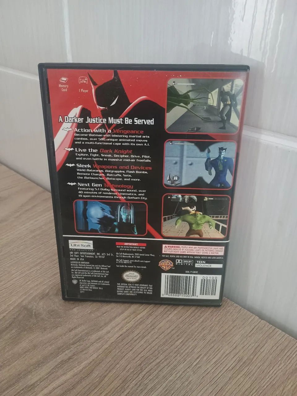 Jogo GameCube _Batman Vengeance original - Foto 3