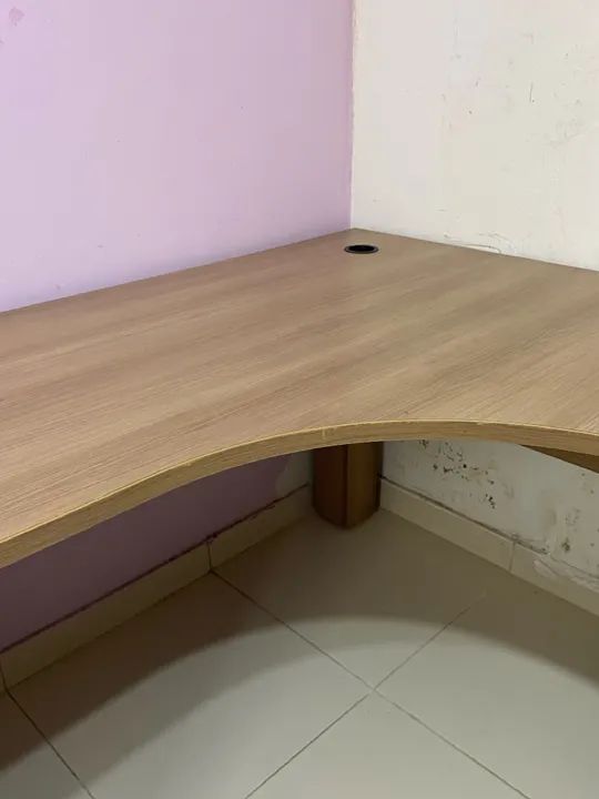 Mesa de Escritório Curva  - Foto 2