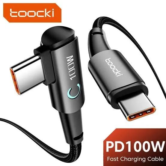 Cabo USB-C para Celular PD 100W Tocki - Carregamento Rápido