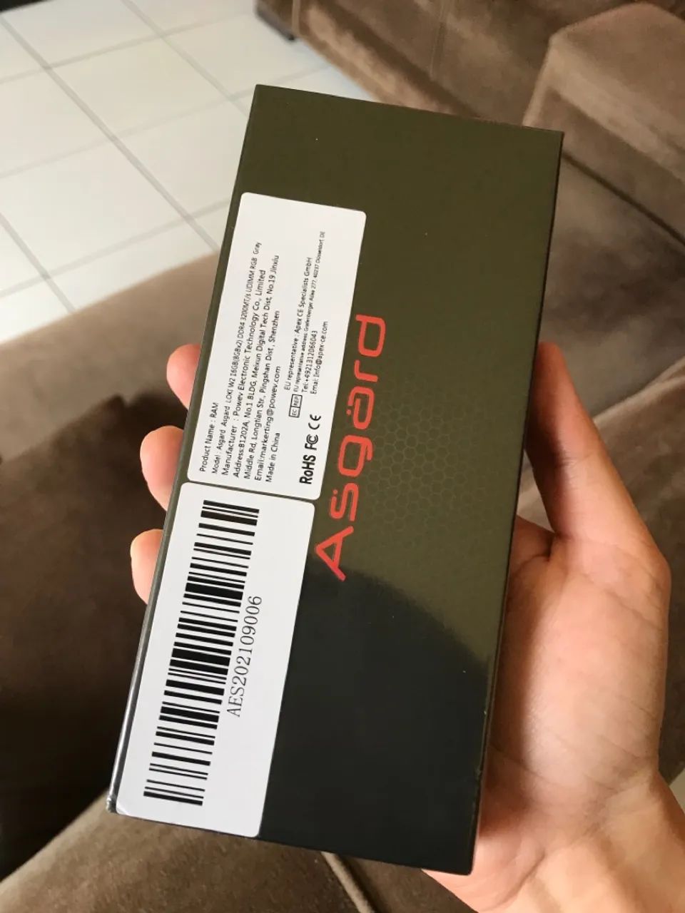 Memórias RAM Asgard DDR4 RGB  - Foto 4