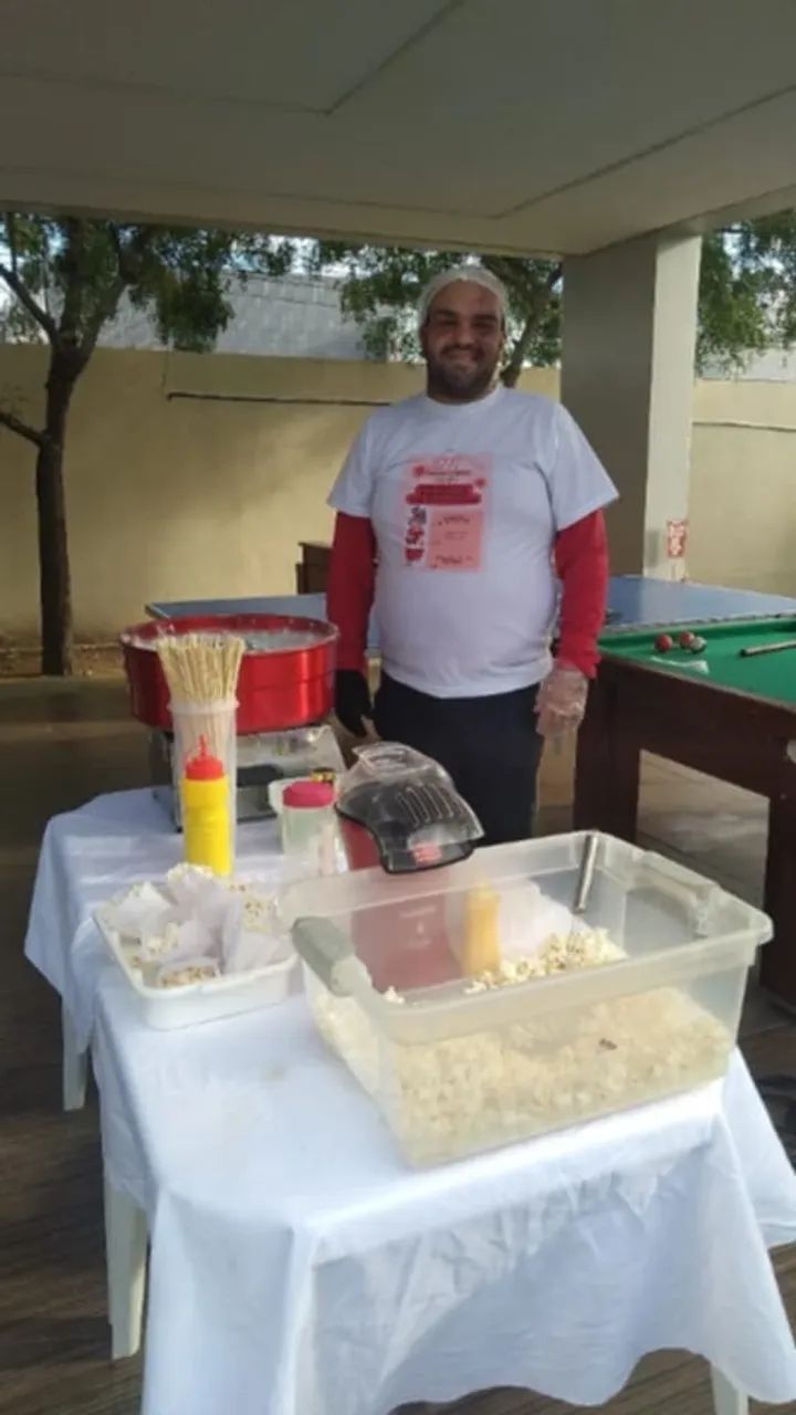 Algodão doce  e pipoca em eventos e festas combo  - Foto 2