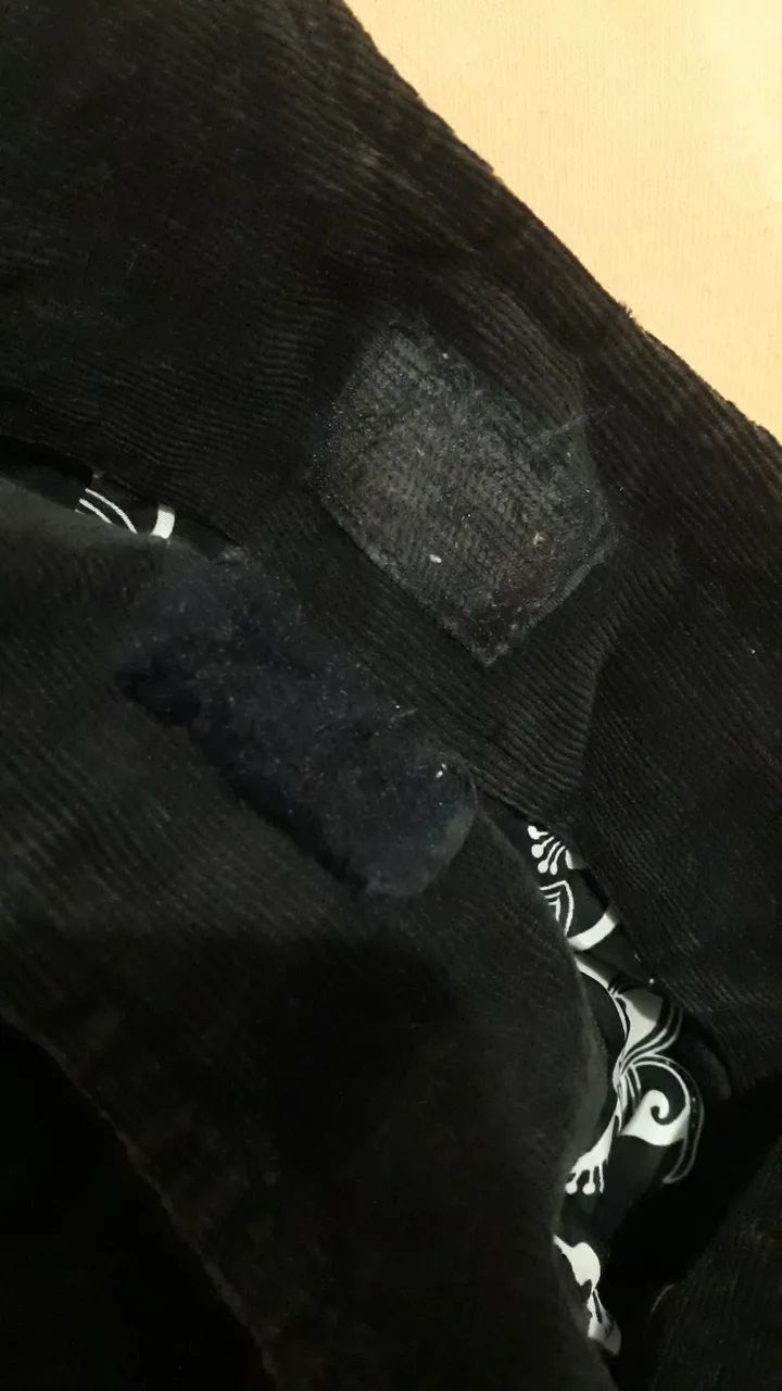 Bolsa  de ombro  de veludo  - Foto 4