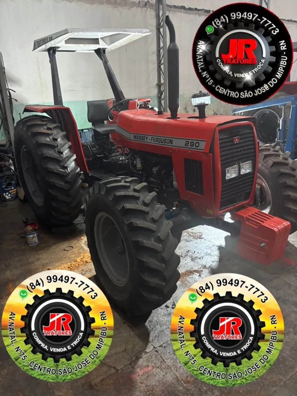 Trator Massey Ferguson 290 4x4