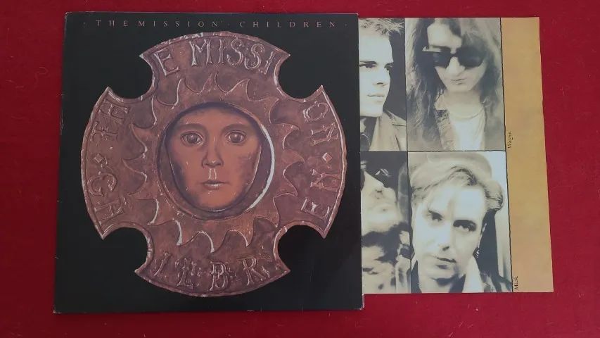 Coleção com quatro LPs The Mission - USADOS