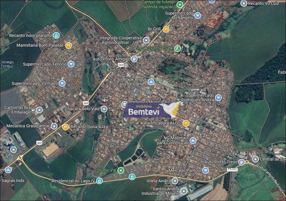 Terreno à venda, 1878 m² por R$ 224.954,20 - Cidade Alta - Andirá/PR - Foto 3