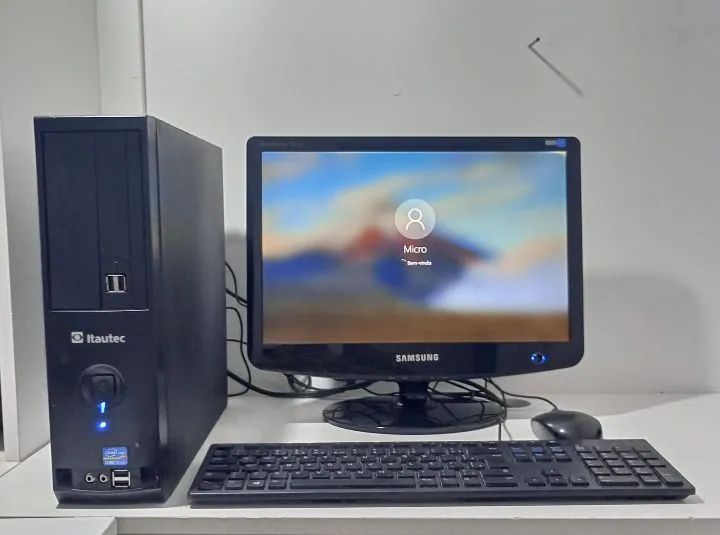 Computador Completo simples Ideal para uso diário/Comércio  