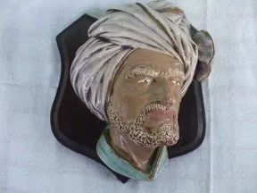 Cabeça em gesso para decoração - Foto 3