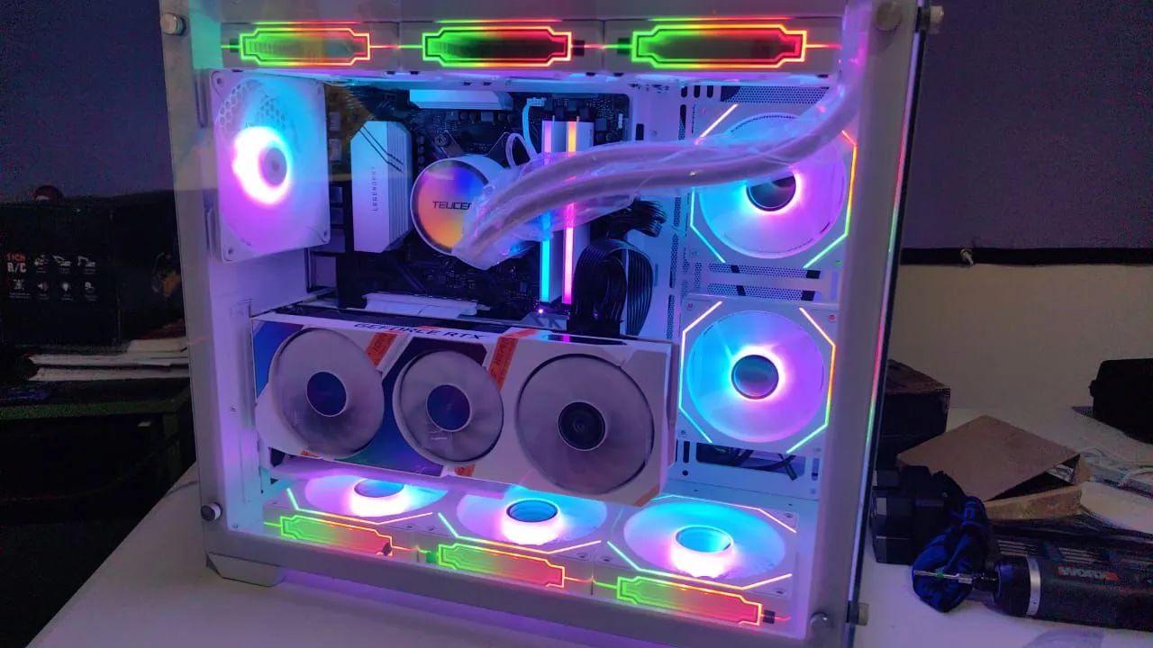 Baixei oportunidade PC Gamer Completo RGB Iluminado
