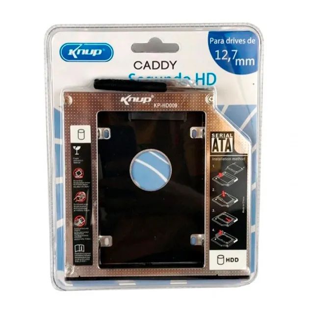CADDY CASE PARA DRIVES 12,7MM KP-HD009
