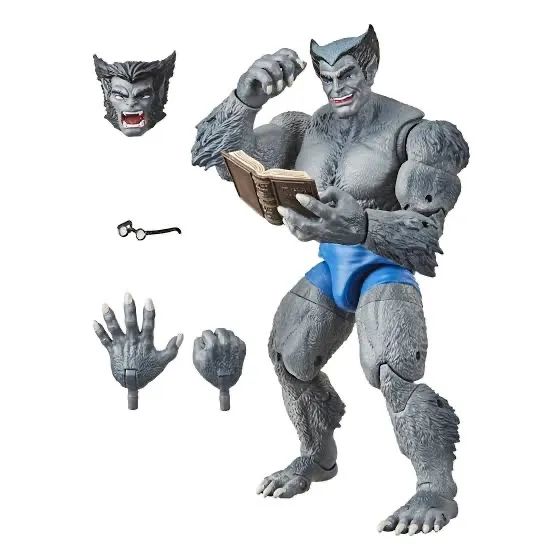 Marvel Legends Fera Cinza Grey Beast X-Men Retrocarded