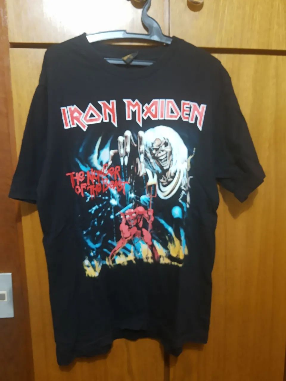 Camiseta Iron Maiden The Number of the Beast
