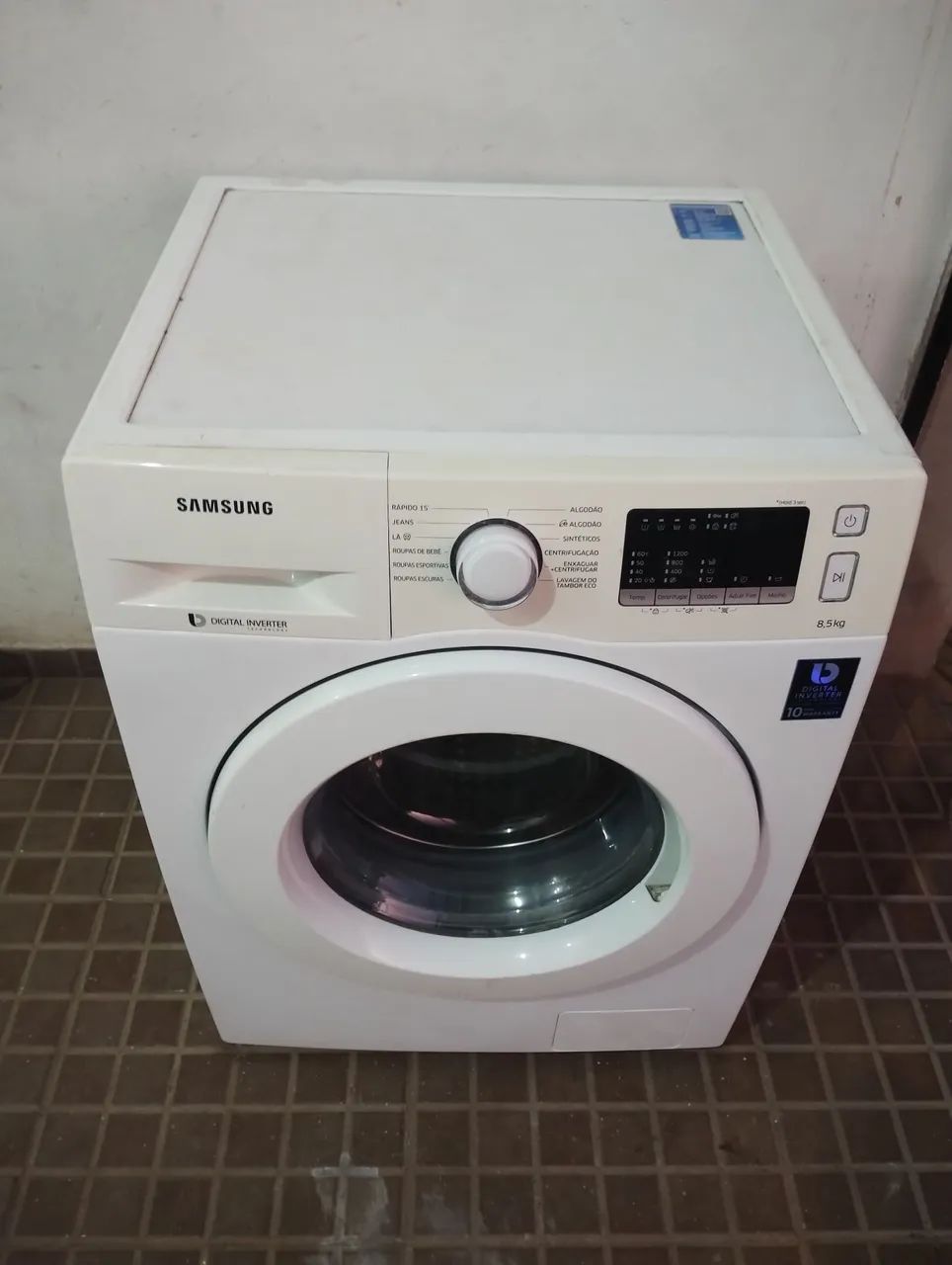 Máquina de lavar Samsung 8,5kg - ENTREGO