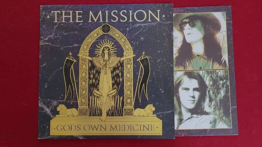 Coleção com quatro LPs The Mission - USADOS - Foto 3