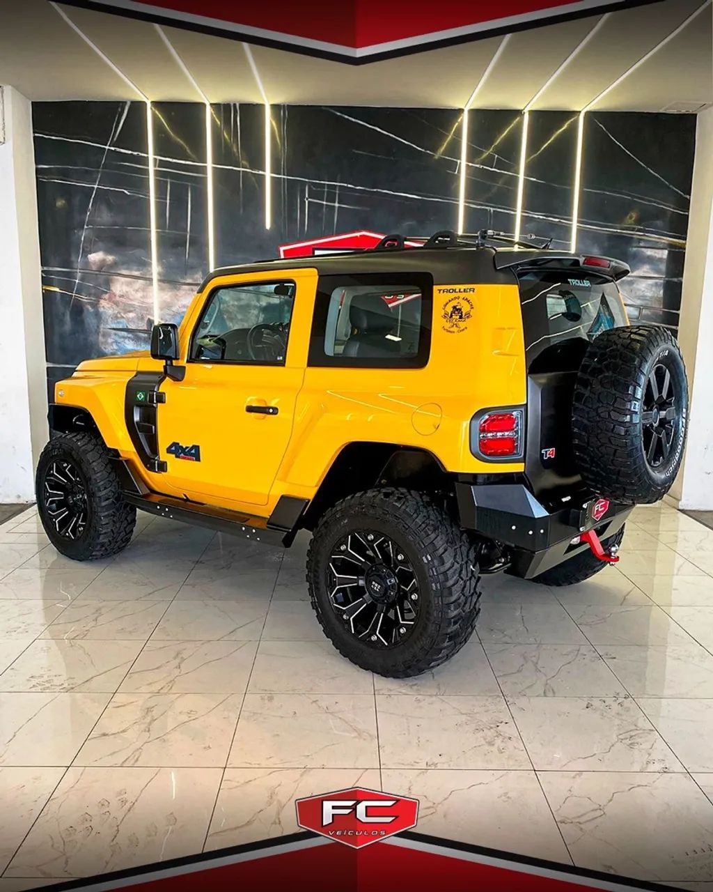 Troller T4 Comando Apache - 2018 - 30.000 - Full em Acessórios  - Foto 2