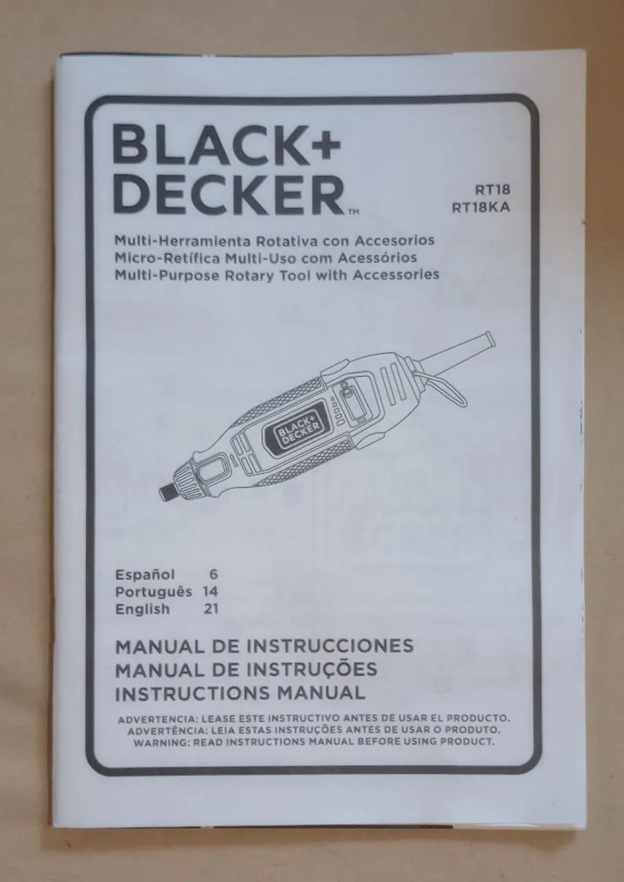 Micro-Retífica Black+Decker - Foto 4