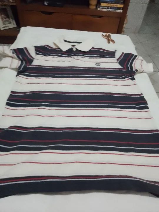 Camisa Polo Listrada Timberland  P. Importada - Foto 5