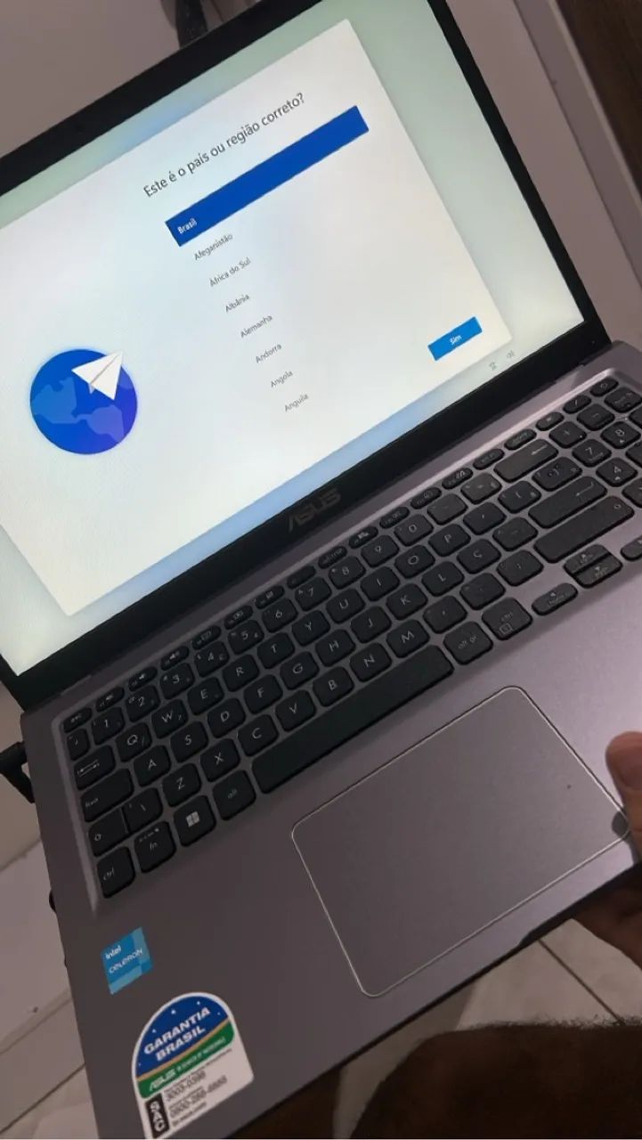 Notebook Asus Intel Celeron novo