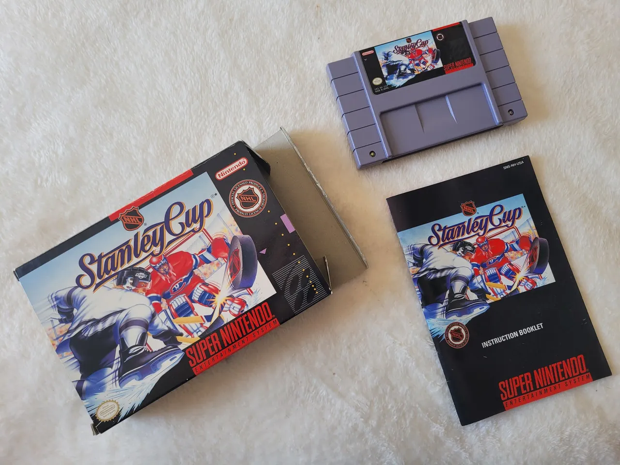 NHL Stanley Cup - Super Nintendo - Original