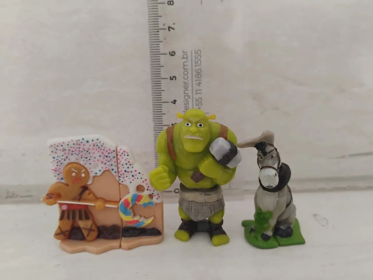 Coleção de Miniaturas Shrek - Personagens do Filme
