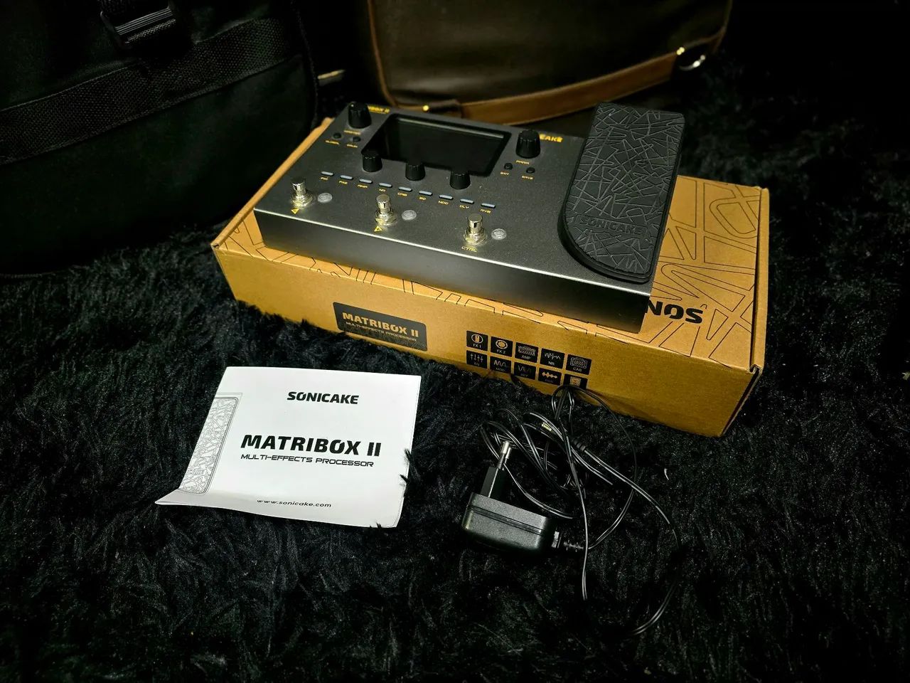 pedaleira sonicake matribox 2 /ñ fender epiphone prs esp ibanez suhr gibson - Foto 6