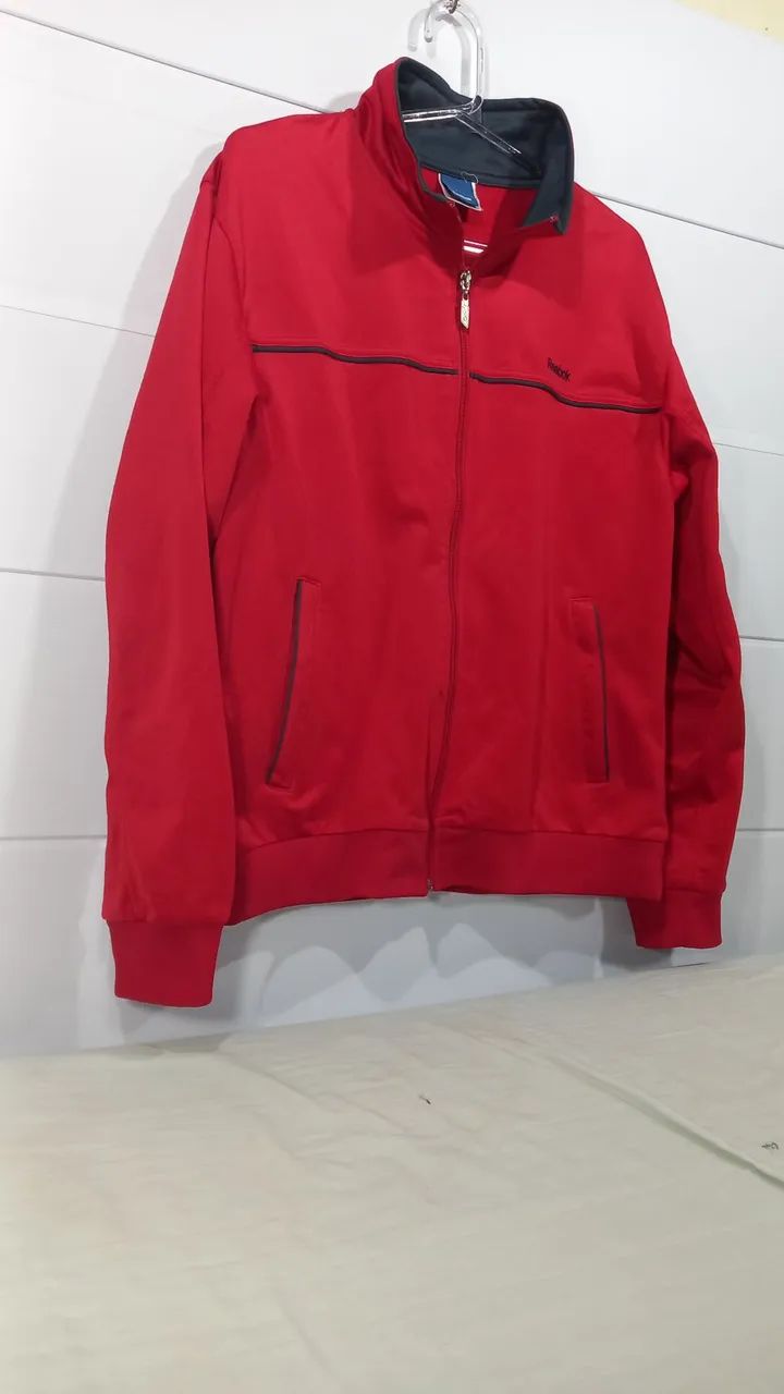 Jaqueta Reebok Vermelha Esportiva - Foto 3