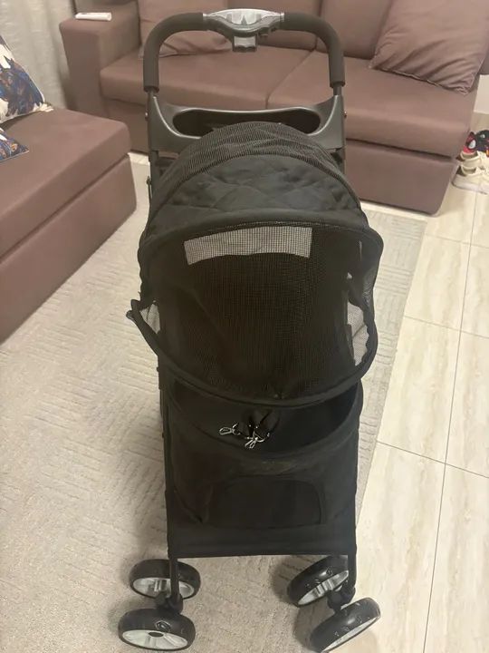 Carrinho de passeio para cães e gatos - Foto 3