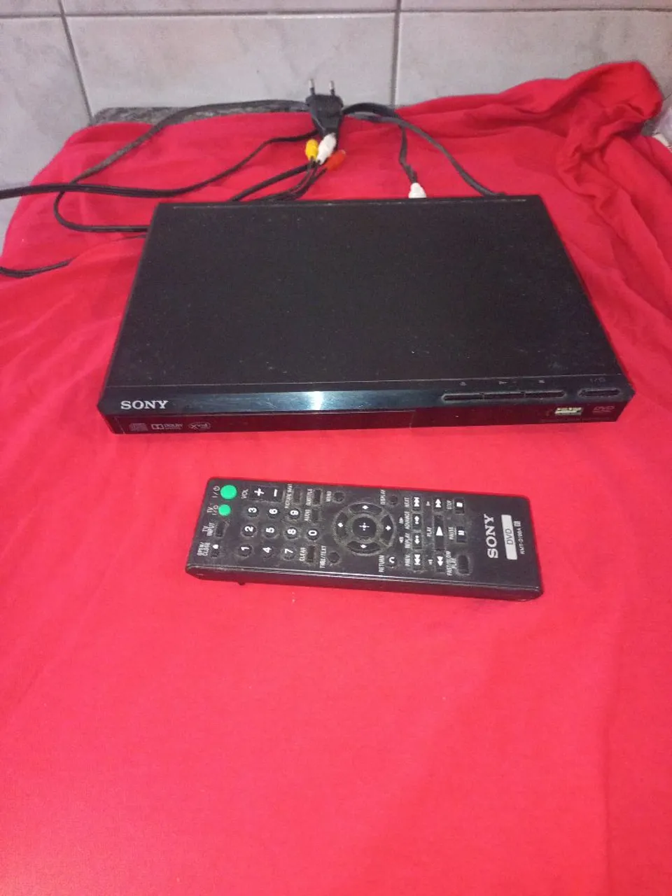 LDVD Player Sony com Controle Remoto