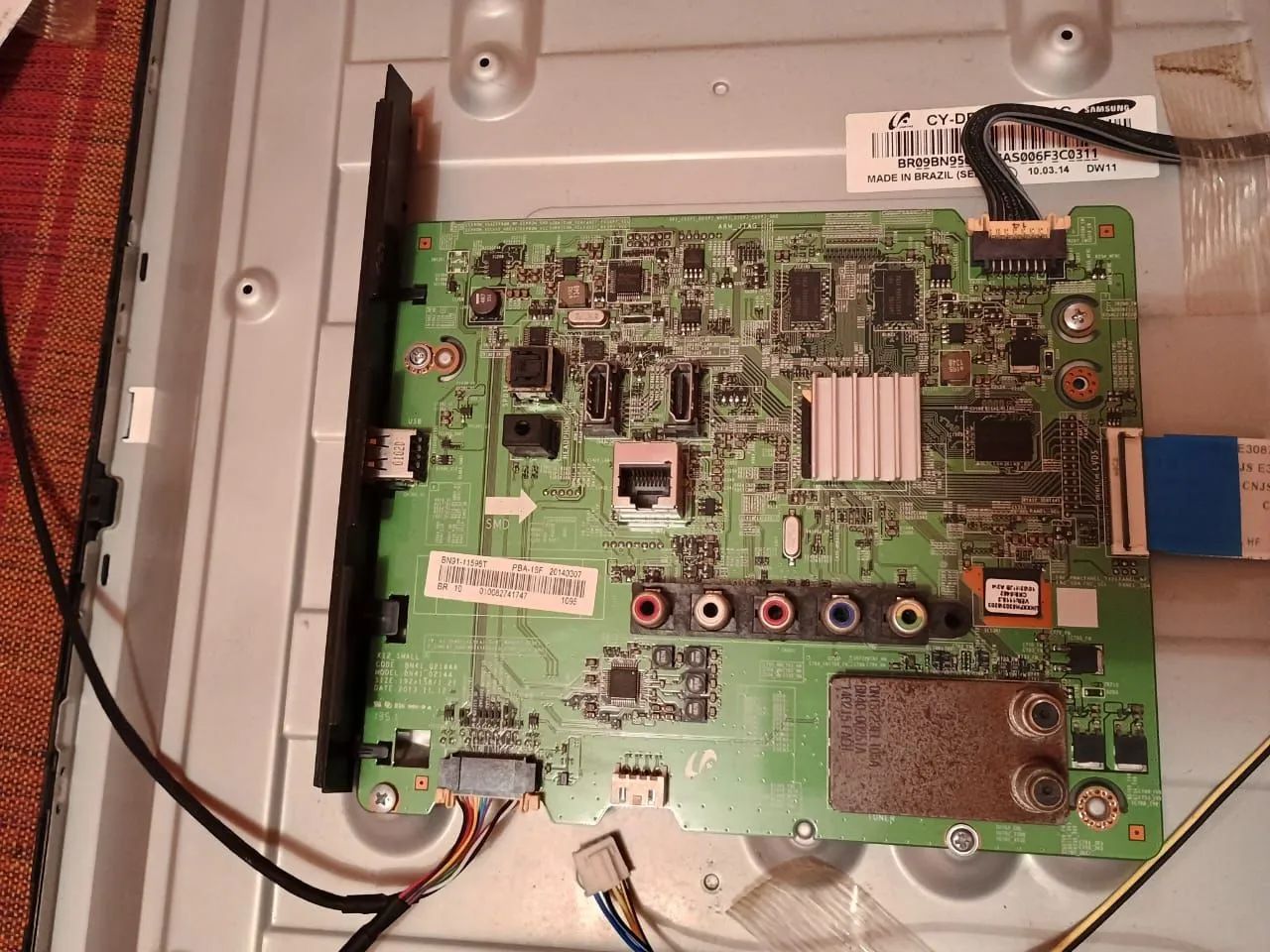 Placa mãe TV LCD de todos modelos temos placa fonte também  - Foto 3