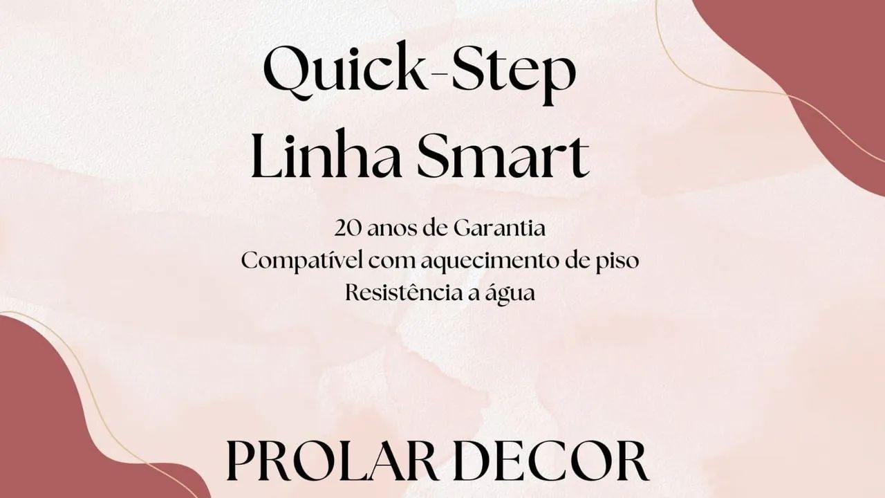 Quick-Step Linha Smart - Piso laminado resistente a água 