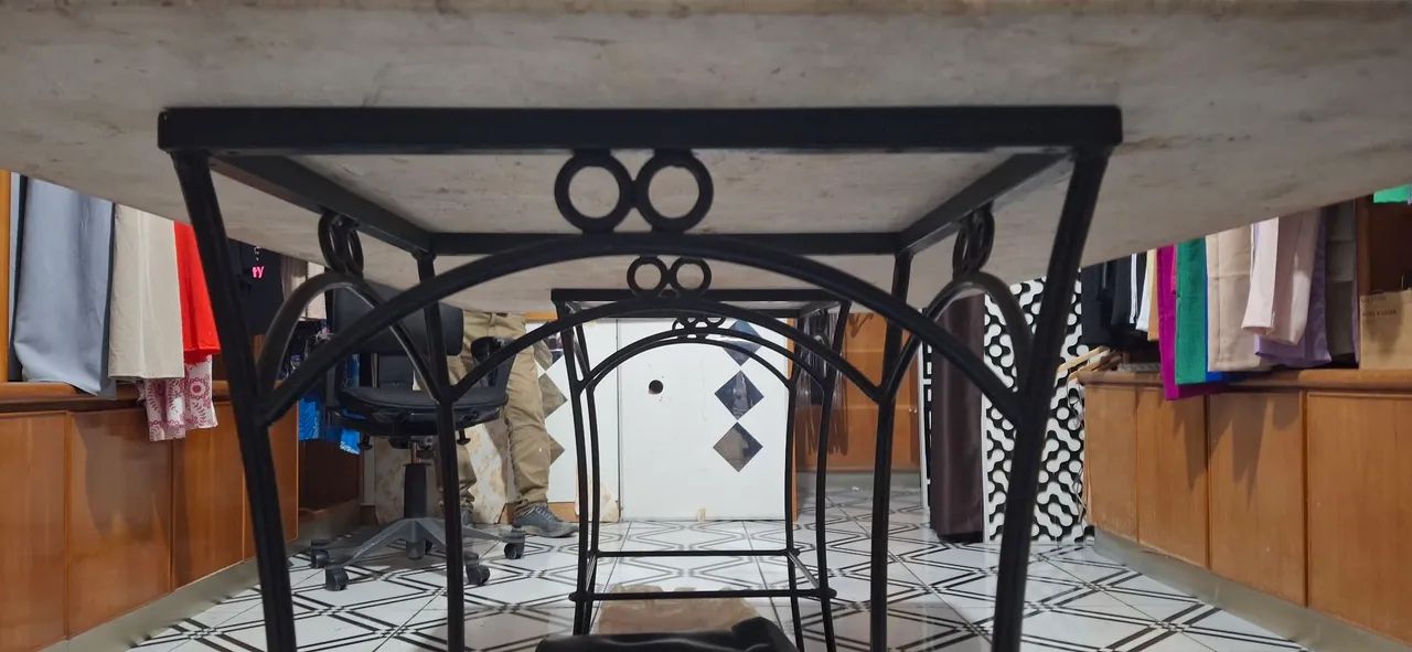 Mesa de mármore   aceito proposta  - Foto 2