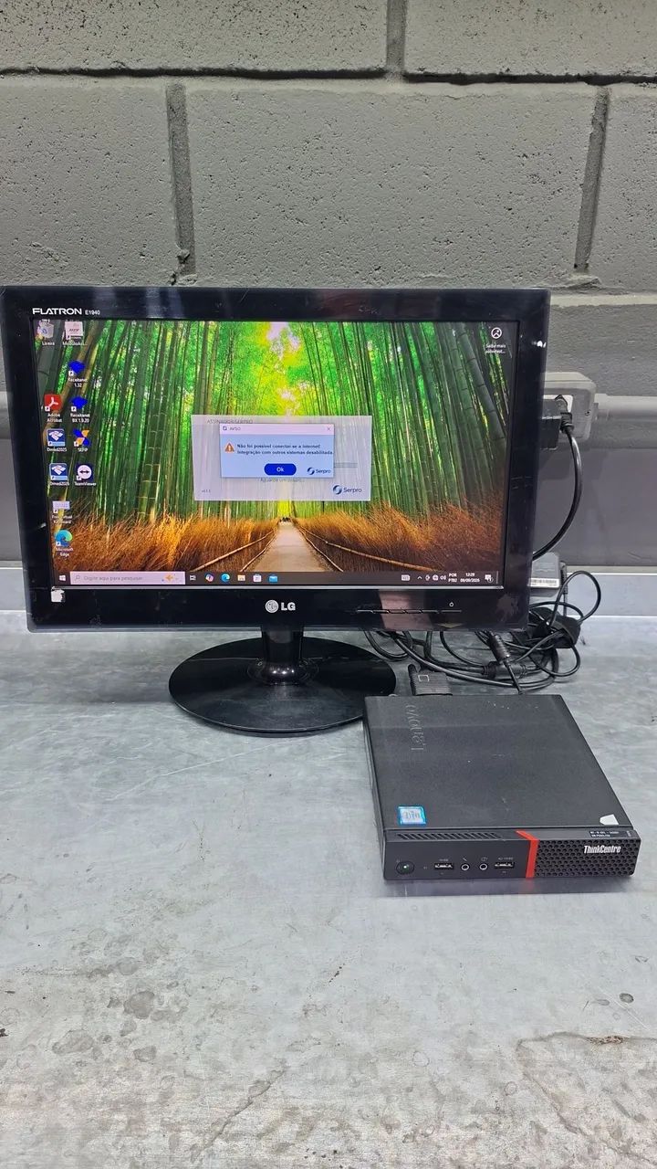 Vendo Pc lenovo thinkcentre m900 com processador Intel I5 6600T 