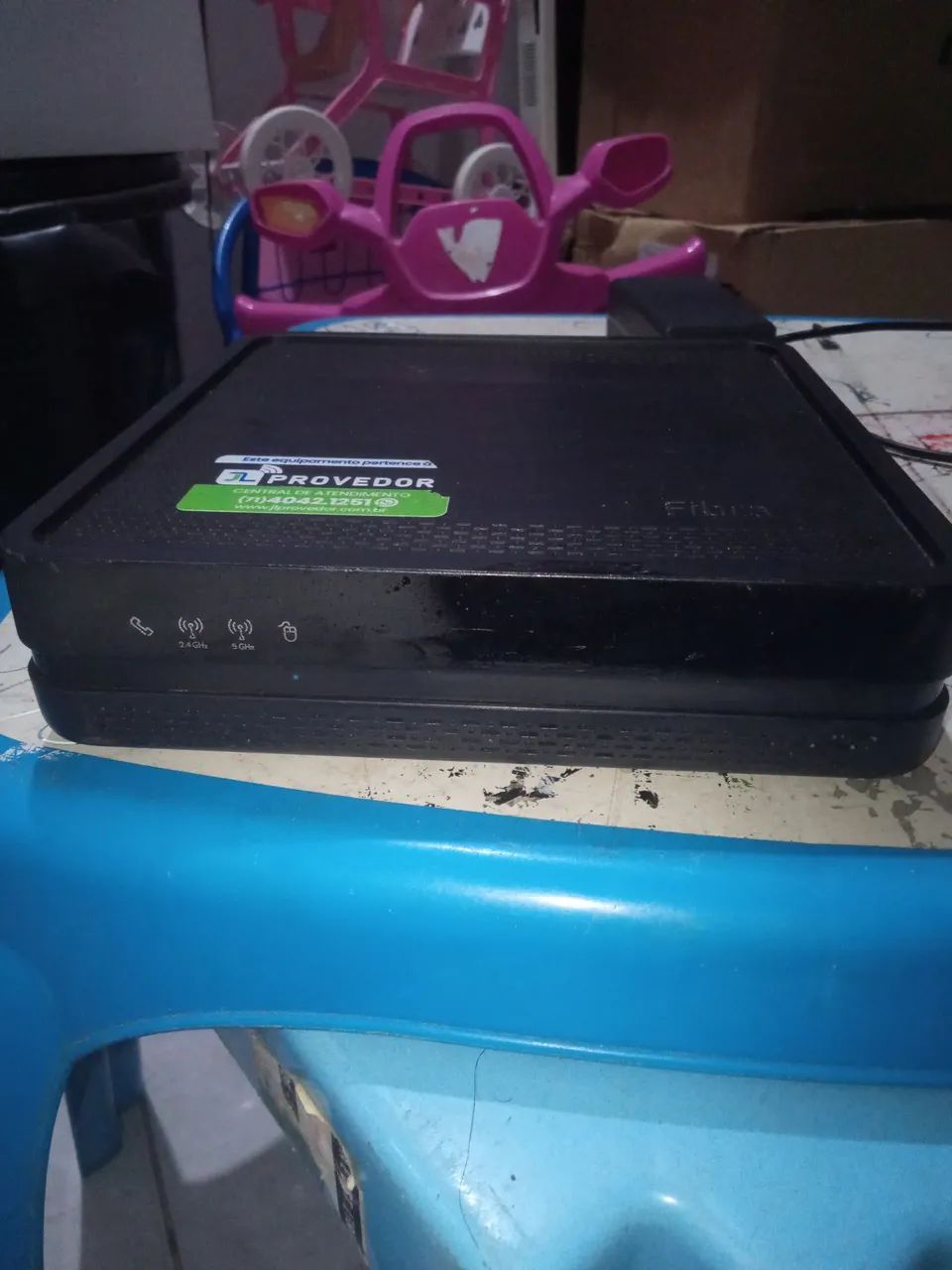 VENDE SE UM ROTEADOR FIBRA DE PROVEDOR  - Foto 5