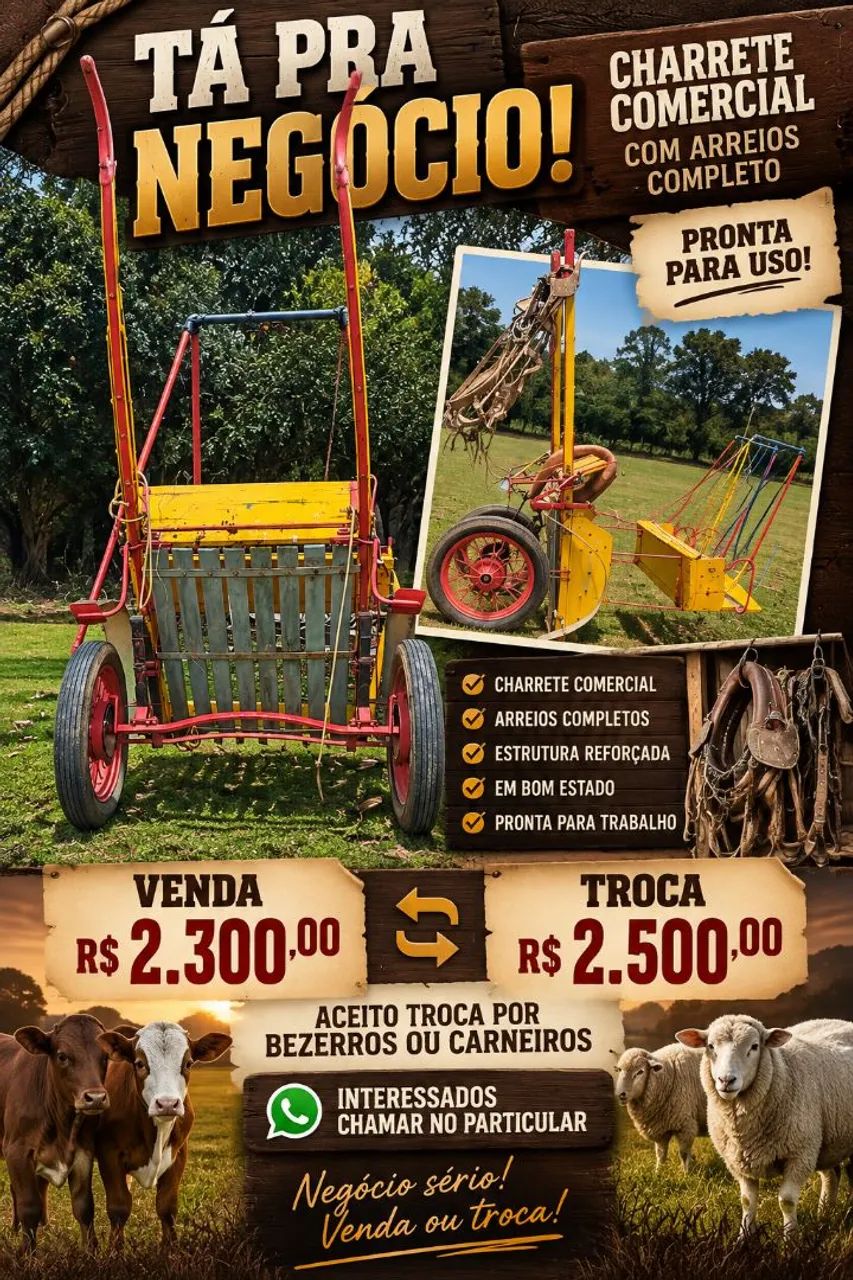 Vende-se ou troca 