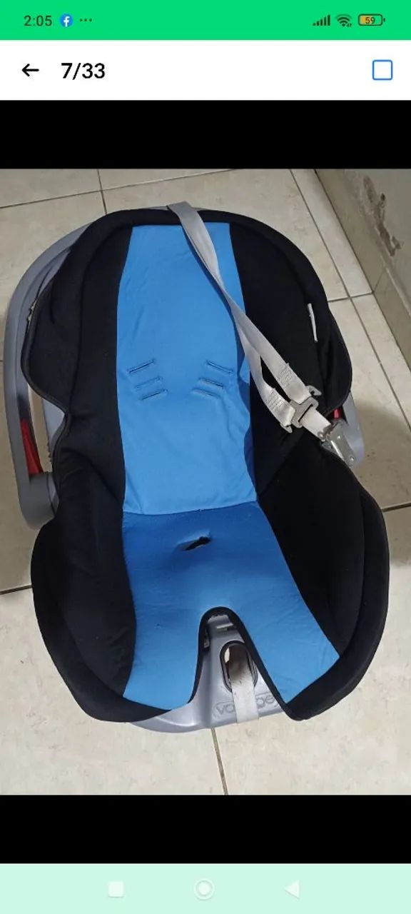 Vendo bebê conforto 