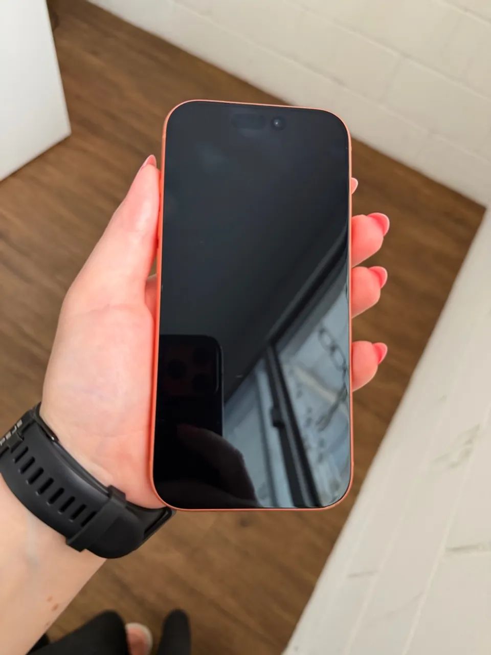NOVINHO! iPhone 17 PRO Laranja Zerado - Foto 2