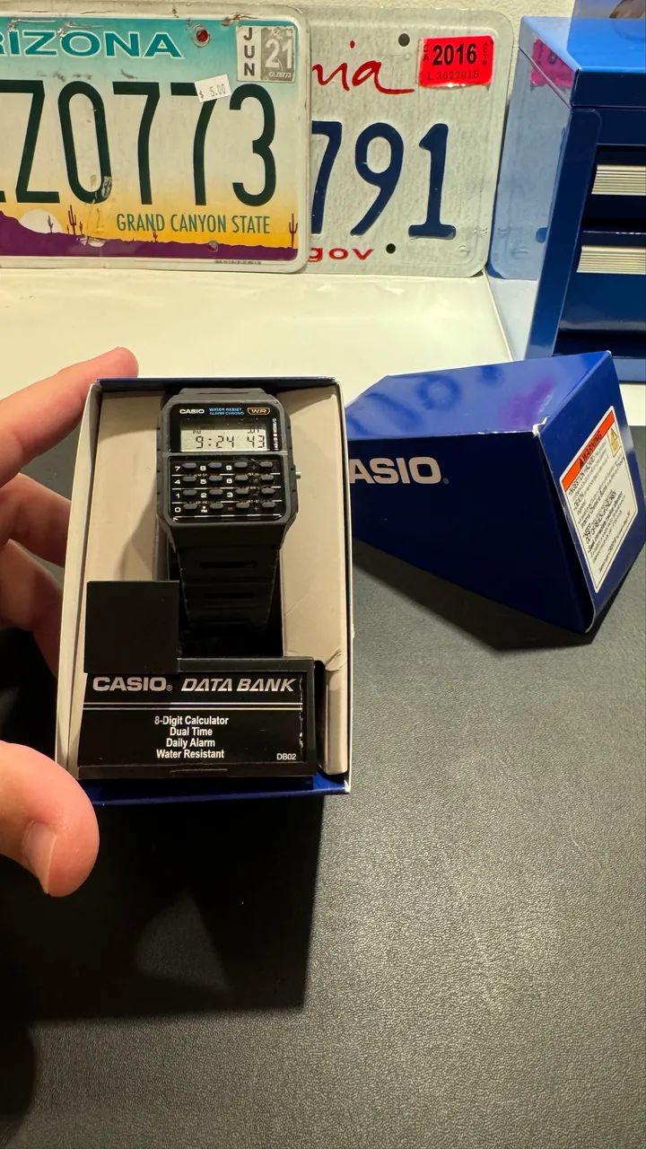 Relogio Casio Calculadora Retro - Foto 5